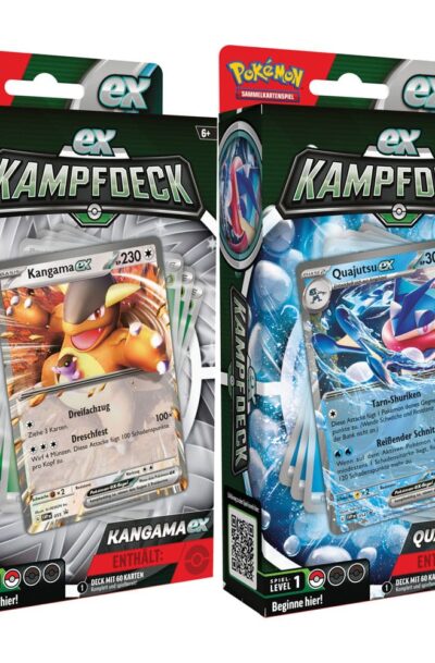 Pokémon Company International: Pokémon TCG EX-Kampfdeck Oktober 2023 Display (6) *Deutsche Version*