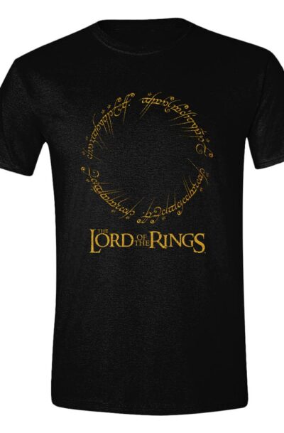PCMerch: Herr der Ringe T-Shirt Logo Inscription Grösse M