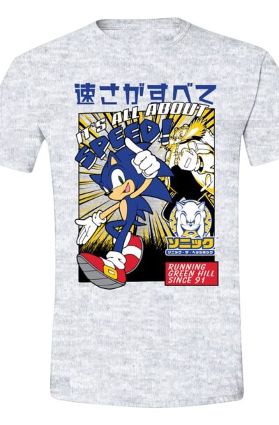 PCMerch: Sonic – The Hedgehog T-Shirt Sonic Comic  Grösse S