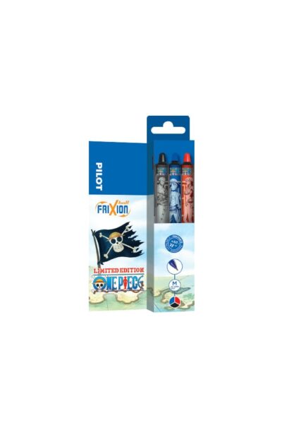Pilotpen: One Piece Tintenroller 3er-Pack FriXion Ball+ Limited Edition LE 0.7