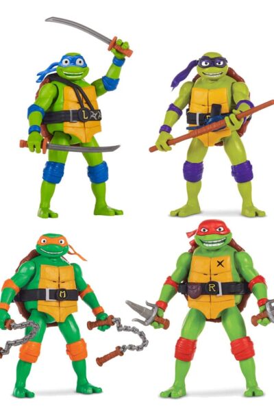 Teenage Mutant Ninja Turtles: Mutant Mayhem Ninja Shouts Action Figuren 15 cm Sortiment (8)
