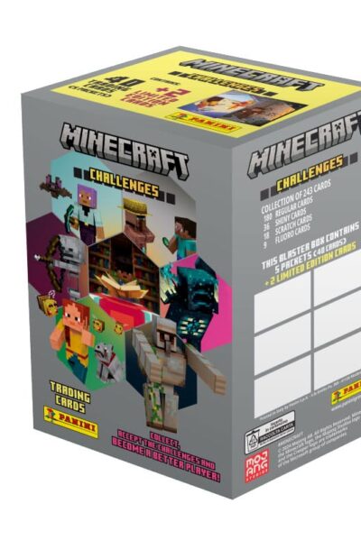 Panini: Minecraft – Challenges Trading Cards Blaster Box  *Deutsche Version*