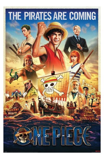 Pyramid International: One Piece Poster Set Pirates Incoming 61 x 91 cm (4)