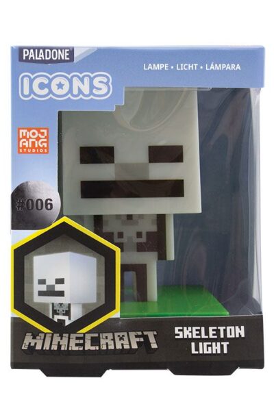 Paladone Products: Minecraft Icon Lampe Minecraft Skeleton