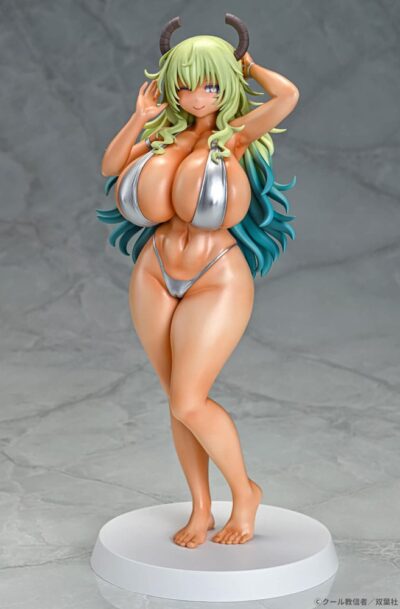 Q-Six: Miss Kobayashi’s Dragon Maid PVC Statue 1/7 Lucoa Bikini Style Suntan Ver. 26 cm