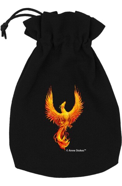 Q Workshop: Anne Stokes Würfelbeutel Phoenix