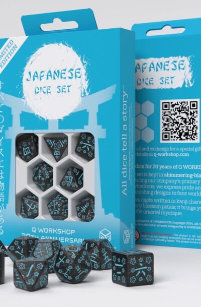 Q Workshop: Q-Workshop 20th Anniversary Würfel Set Japanese Limited Edition (7)