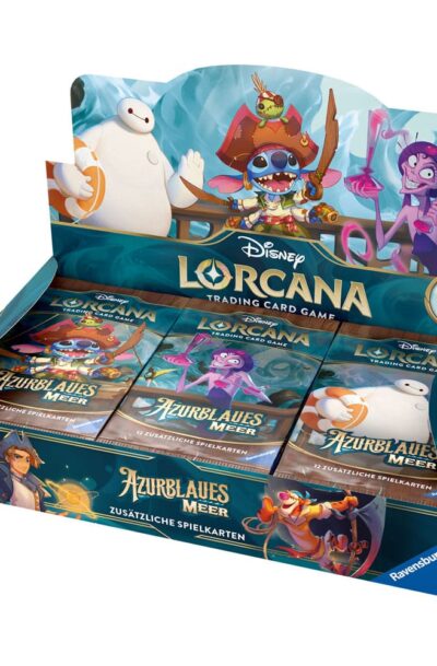 Ravensburger: Disney Lorcana TCG Azurblaues Meer Booster Display (24) *Deutsche Edition*