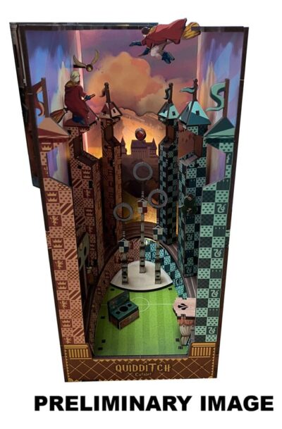 Revell: Harry Potter Tiny Adventures Book Nook Mini-Diorama Quidditchfeld 23 cm