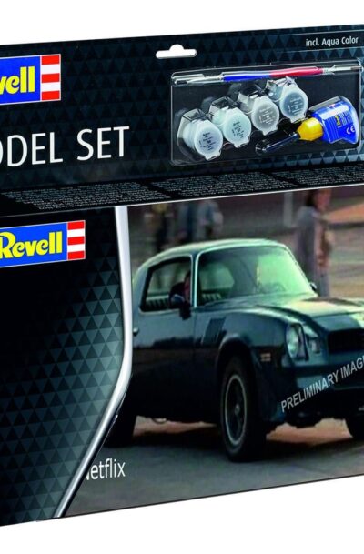 Revell: Stranger Things Modellbausatz-Set 1/25 Chevy Camaro Z/28 19 cm