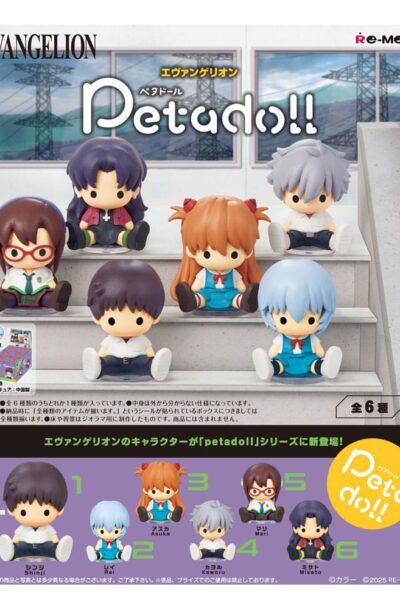 Re-Ment: Neon Genesis Evangelion Petadoll Minifiguren Display (6)
