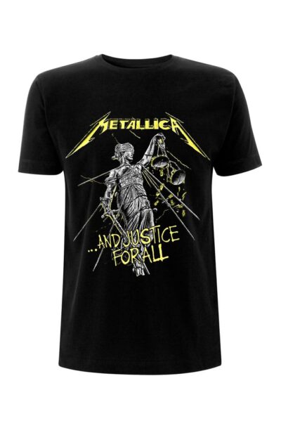 Heroes Inc: Metallica T-Shirt And Justice For All Tracks Black  Grösse S