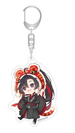 Sakami Merchandise: Grandmaster of Demonic Cultivation Acryl Schlüsselanhänger Wei Wuxian Chibi Style 7 cm