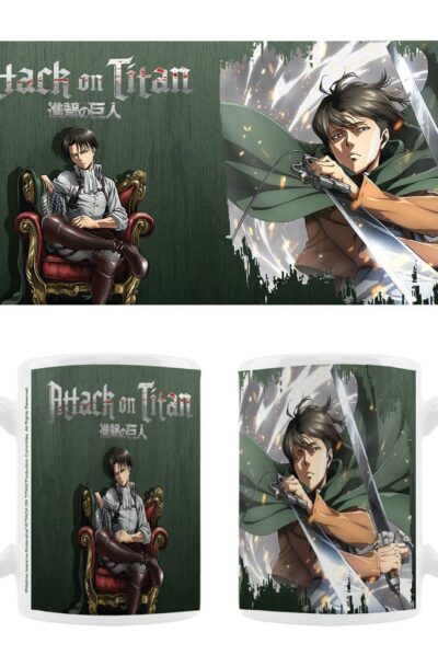 Sakami Merchandise: Attack on Titan Keramiktasse Levi