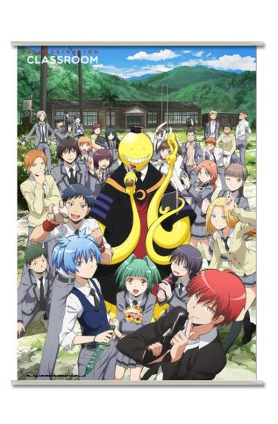 Sakami Merchandise: Assassination Classroom Wandrolle Koro & Students 90 x 60 cm