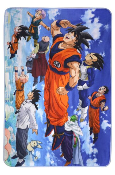 SD Toys: Dragon Ball Super Fleecedecke Universe Survival Heroes 100 x 150 cm