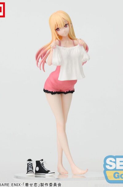 Sega: My Dress-Up Darling Luminasta PVC Statue Marin Kitagawa Trying On 18 cm
