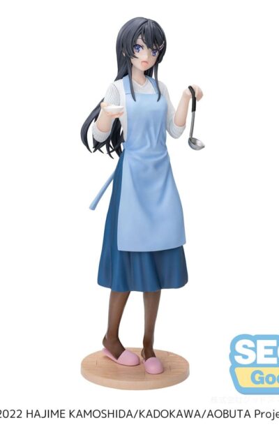 Sega: Rascal Does Not Dream of Bunny Girl Senpai Luminasta PVC Statue Mai Sakurajima Apron 14 cm