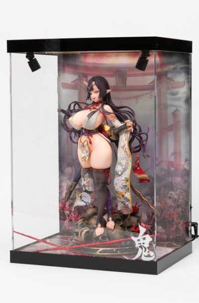 SHINSAI: SHINSAI Acryl Display Case mit Beleuchtung Inbina Rasethuhime Saki M Edition 39 cm