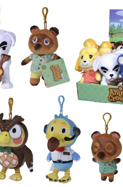 Simba: Animal Crossing Plüsch-Schlüsselanhänger Residents 15 cm Sortiment (12)