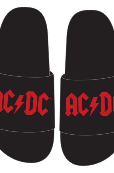 Heroes Inc: AC/DC Hausschuhe Logo  Grösse S