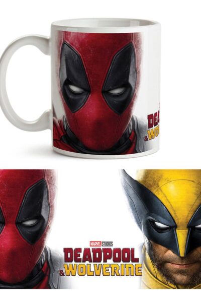 Semic: Marvel Tasse Deadpool & Wolverine Come together