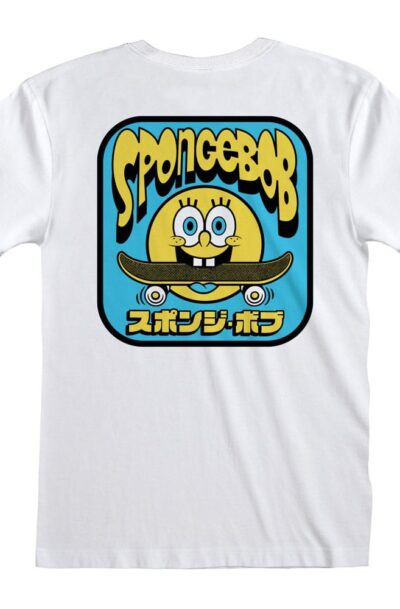 Heroes Inc: SpongeBob Schwammkopf T-Shirt Skater Sponge Grösse S