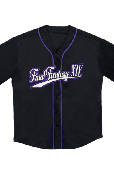 Square-Enix: Final Fantasy XIV T-Shirt Fan Festival 2024 Team Jersey – Black