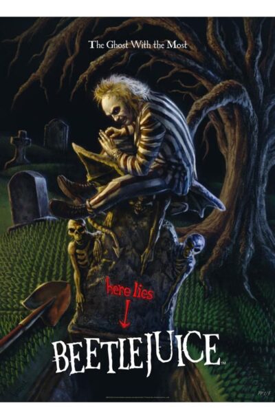 Sideshow Collectibles: Beetlejuice Kunstdruck The Ghost With the Most 41 x 61 cm – ungerahmt