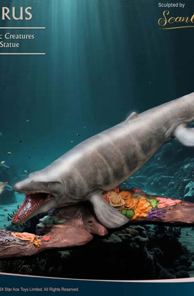 Star Ace Toys: Wonders of the Wild Statue Mosasaurus (DX) 42 cm