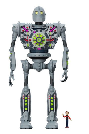 Super7: Der Gigant aus dem All Super Cyborg Actionfigur Iron Giant (Full Color) 28 cm