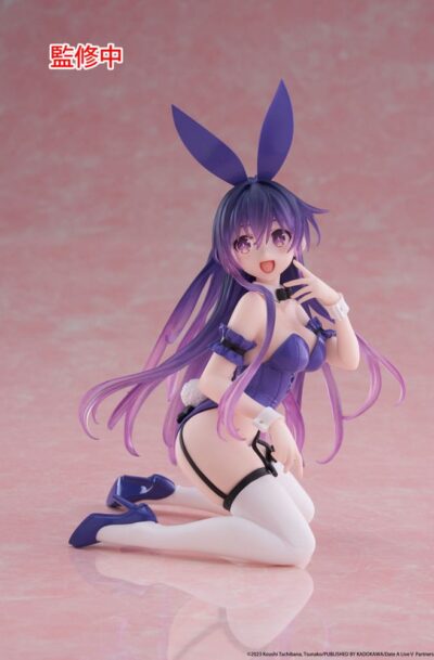 Taito Prize: Date A Live V PVC Statue Desktop Cute Figure Tohka Yatogami Bunny Ver. 13 cm