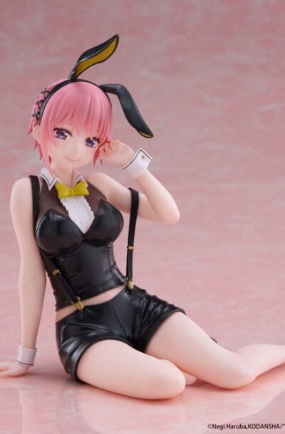 Taito Prize: The Quintessential Quintuplets 3 PVC Statue Desktop Cute Figure Ichika Nakano Bunny Ver. 13 cm