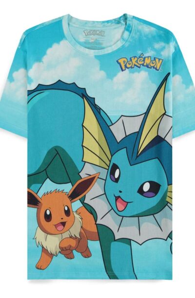 Difuzed: Pokémon T-Shirt Mirage AOP Evoli Evolutions  Grösse L