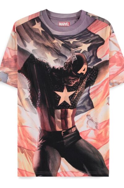 Difuzed: Captain America Brave New World T-Shirt Digital American Grösse S
