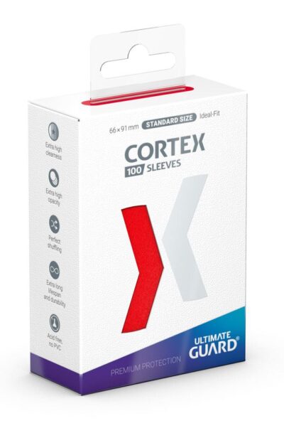 Ultimate Guard: Ultimate Guard Cortex Sleeves Standardgrösse Rot (100)