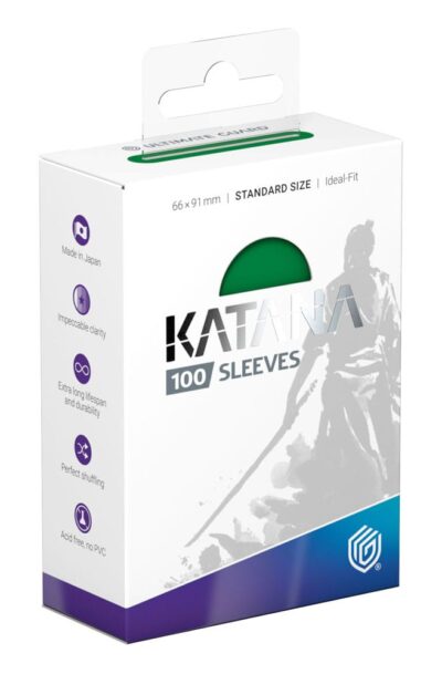 Ultimate Guard: Ultimate Guard Katana Sleeves Standardgrösse Jade Garden (100)