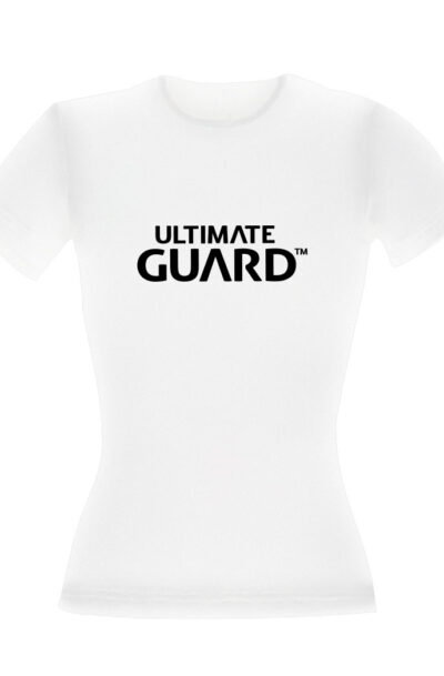 Ultimate Guard: Ultimate Guard Girlie T-Shirt Wordmark Weiss Grösse XXL