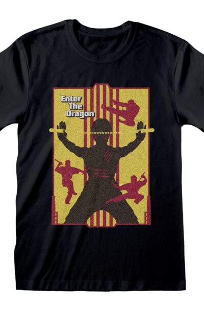 Heroes Inc: Bruce Lee T-Shirt Enter The Dragon Grösse XL