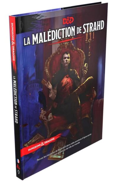 Wizards of the Coast: Dungeons & Dragons RPG Abenteuer La Malédiction de Strahd französisch