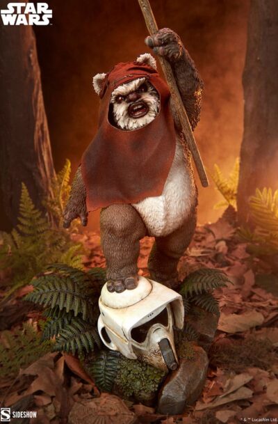 Sideshow: Star Wars Episode VI - Die Rückkehr der Jedi-Ritter "Wicket" Premium Format Statue (Q1/2026)