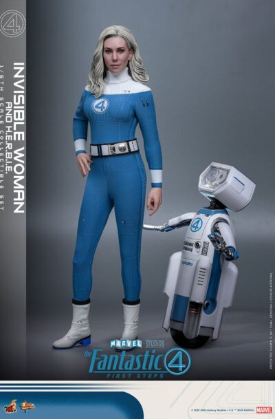 Hot Toys: The Fantastic Four - First Steps "Invisible Woman & H.E.R.B.I.E." Actionfiguren Set (Q4/2026)