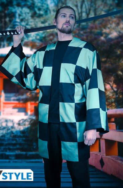ABY: Demon Slayer "Kamado Tanjiro’s Haori Jacket Replica" Adult Size