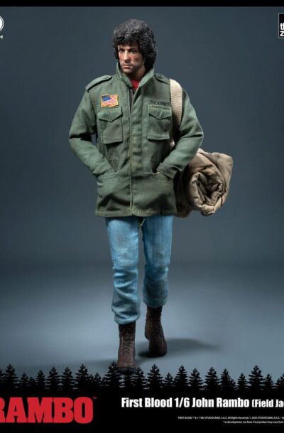 ThreeZero: Rambo - First Blood "John Rambo (Field Jacket)" 1/6 Actionfigur (Q1/2026)