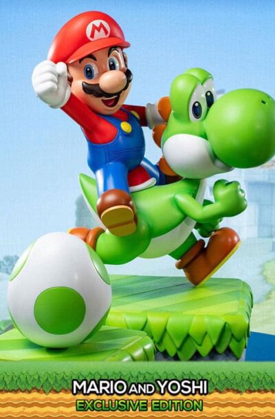 First4Figures: Super Mario "Mario & Yoshi - Exclusive Edition" Statue (Q4/2026)