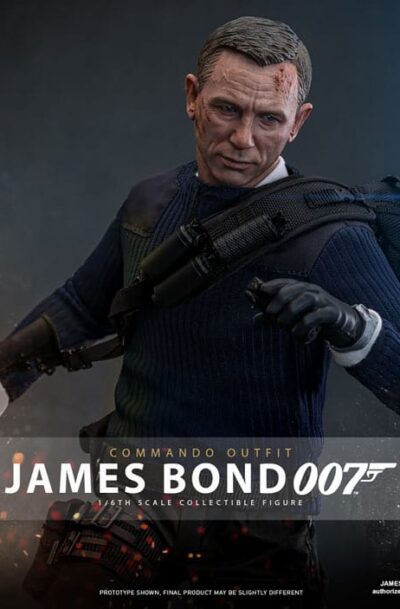 Hot Toys: James Bond 007 - Keine Zeit zu sterben "James Bond (Commando Outfit) - Hot Toys Exclusive" 1/6 Actionfigur (Q4/2026)