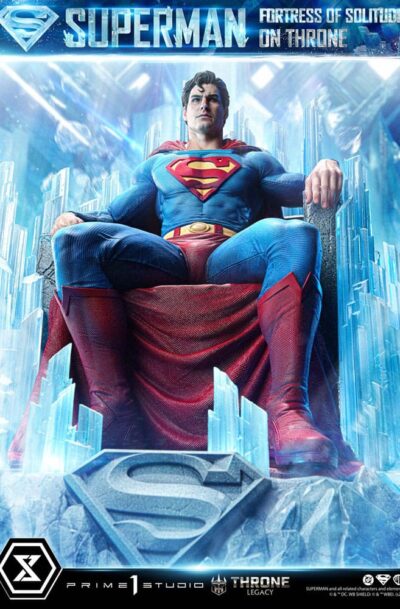 Prime 1: DC Comics - Throne Legacy Collection "Superman - Fortress of Solitude on Throne (Design by Gabriele Dell'Otto)" 1/4 Statue (Q2/2027)
