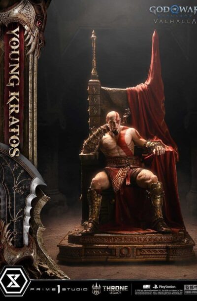 Prime 1: God of War - Ragnarok  "Young Thyself Kratos" 1/3 Throne Legacy Statue (Q4/2027)