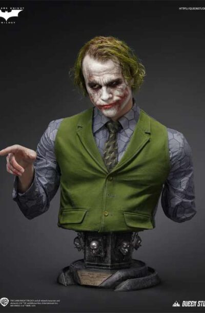 Queen Studios: Batman - The Dark Knight "The Joker" 1/1 Life-Size Büste (Q4/2026)
