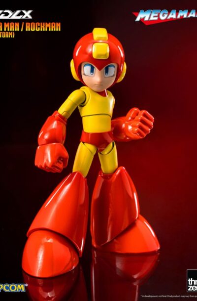 ThreeZero: Mega Man MDLX Actionfigur Mega Man / Rockman (Fire Storm) 10 cm